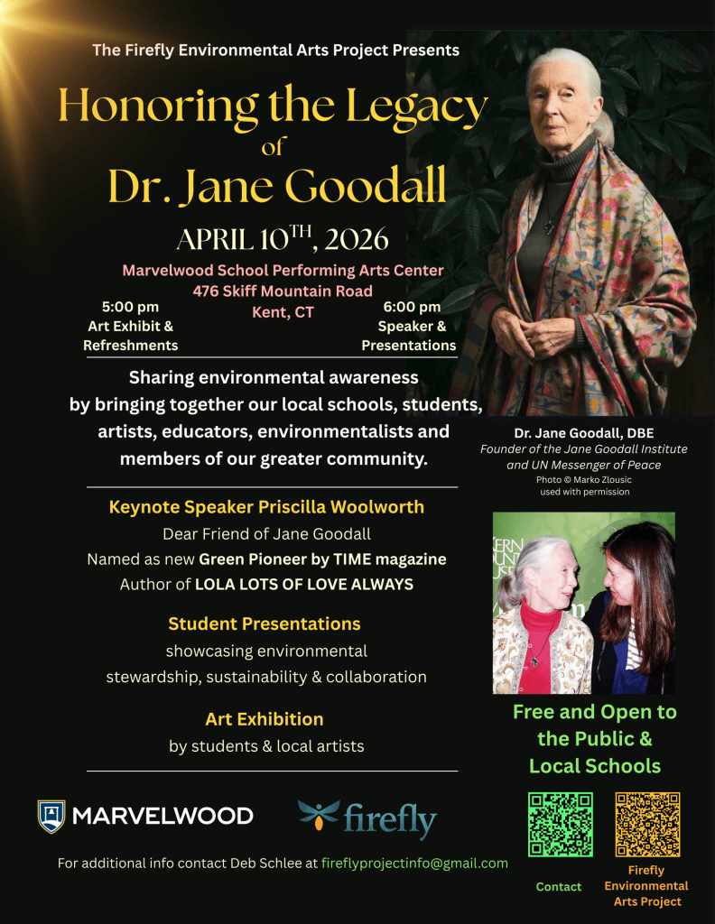 Robin Goodall Firefly Environmental Arts Project in Kent, “Honoring the Legacy of Dr ...